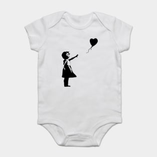 Girl with a balloon T-Shirt Baby Bodysuit